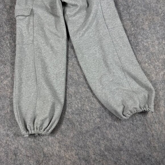 Gap Mens Gray Cargo Sweatpants Wide Leg Fleece Size M - Picture 11 of 12
